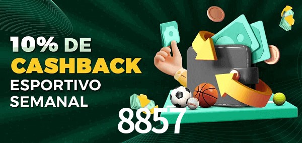 10% de bônus de cashback na 8857